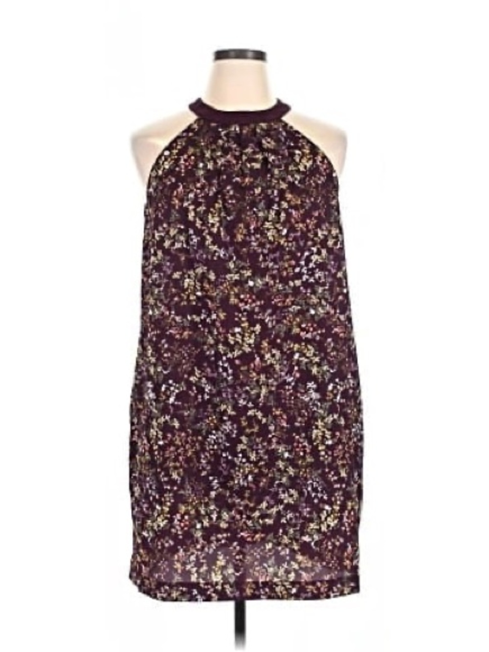Merona Plum Floral Halter Camisole